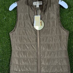 NWT Michael Kors Ruched Vest